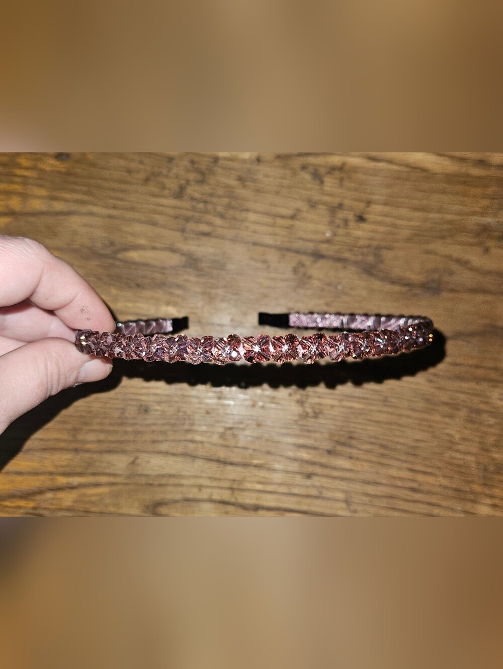 Sparkling Pink Crystal Headband BNIB